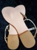 Picture of Chic Gold Colored Slippers - Perfect for Relaxing in Style!