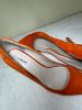 Picture of Trendy Orange Shoemint Heels - Size 8.5 for Bold Style
